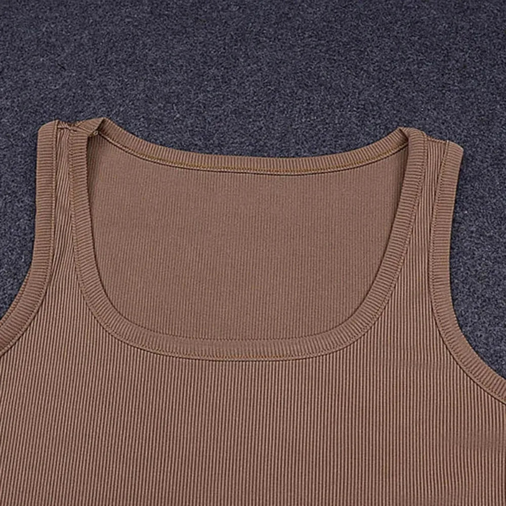 Sleeveless Knit Halter Bodysuit